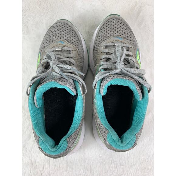 Saucony Cohesion 11 Women’s Size 6.5 Gray Teal Running Shoes S10420-11 - Picture 9 of 10